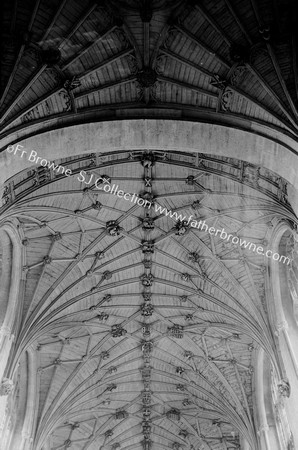 CATHEDRAL CEILING ABOVE CHANCEL